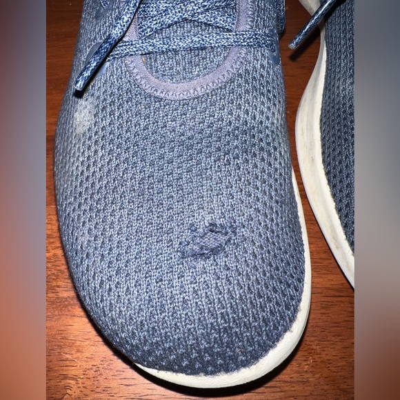 Allbirds Mens Tree Runners Blue Size 11 Lace Up Low Top - Picture 2 of 5